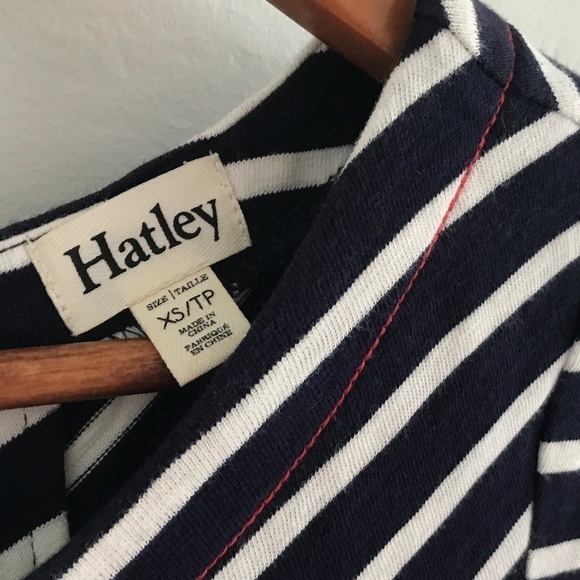 Hatley Mini dress Nellie Coastal Red navy white short sleeve Vacation Beach XS - Picture 4 of 10